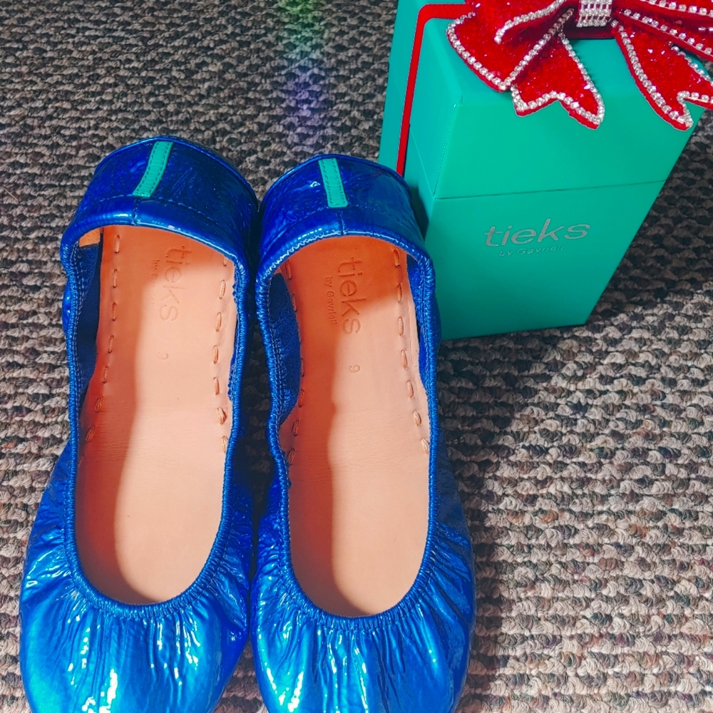 Sapphire Tieks size 9